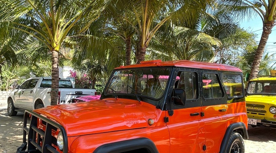 Orange Jeep