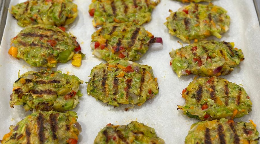 Freshly made with finest vegetables Summery and colourful Veggie balls not to be missed!