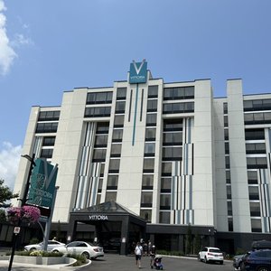 Front of hotel