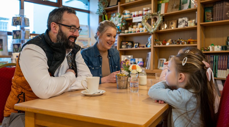 Suitable for families and other visitors wishing to enjoy some light refreshments following a tour of Kerry Writers' Museum