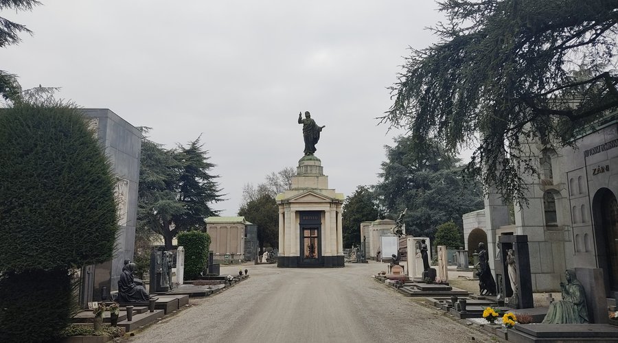 Parti del cimitero monumentale