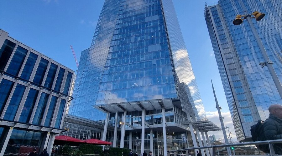 View from outside the Shard