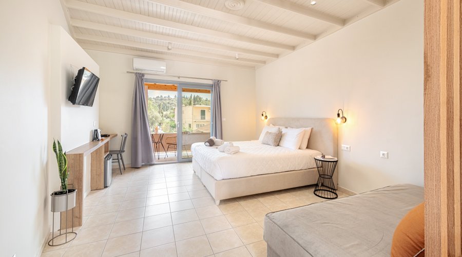 Spacious & Modern Accommodation in Corfu – Dominoes Corfu Rooms