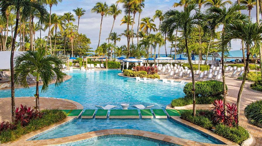 Beautiful pool at Royal Sonesta San Juan