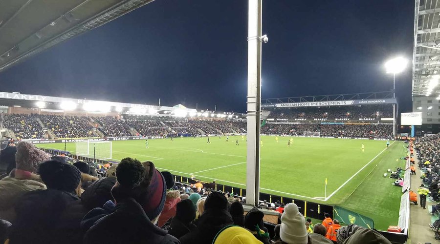 Visited on Saturday 04th January 2025  Carrow Road for Norwich City v Coventry City in the EFL Championship League Fixture with the boys. £93 for 3 tickets. Obstructed view in the Joma Community Stand Lower Tier.  