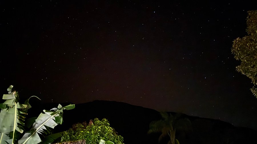 Visão do Paredão a noite