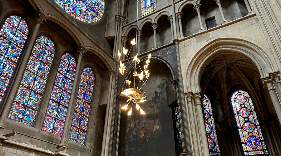 Dijon Cathedral Chandeliers 