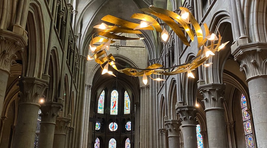 Dijon Cathedral Chandeliers 