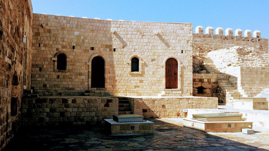 Today, Koules Castle is well-preserved and open to the public. Visitors can explore its historical rooms, admire the Venetian reliefs, and enjoy panoramic views of the harbor and city. 
