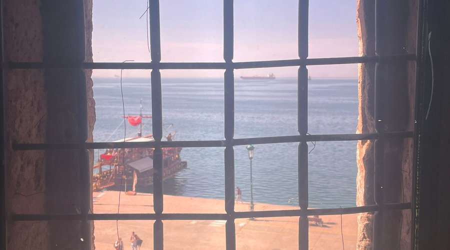 White Tower - view from one of the tower windows