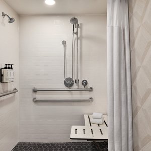 Accessible Bathroom w/ Roll In Shower Designed for Comfort