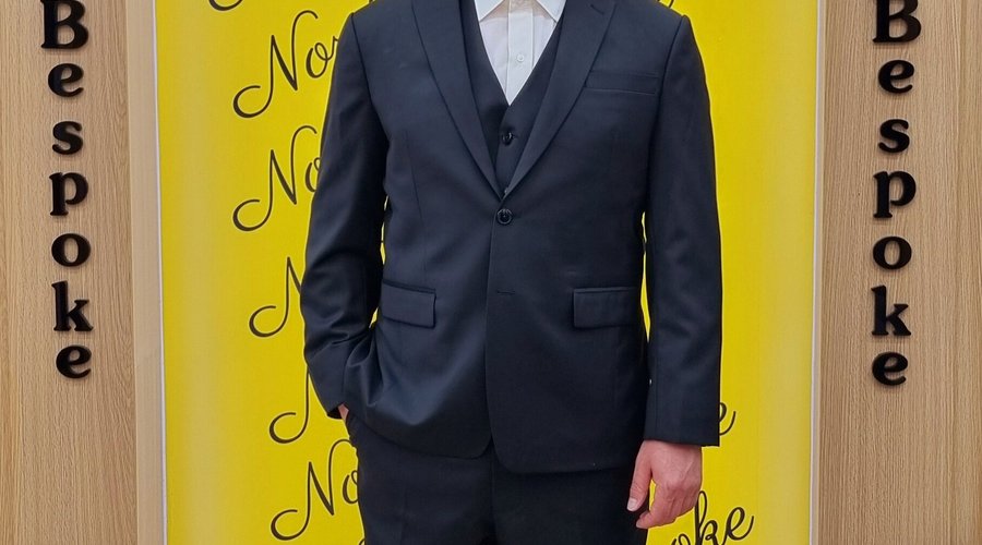 Dark bule suit 