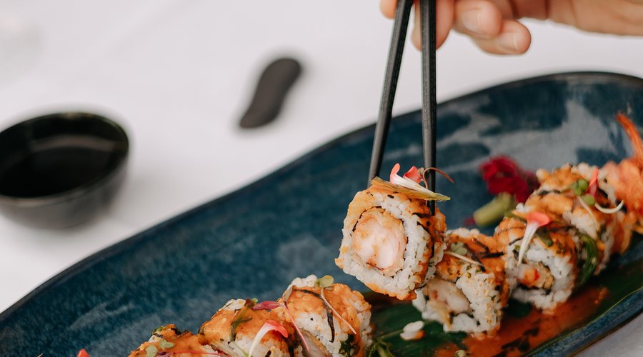 From our sushi corner
