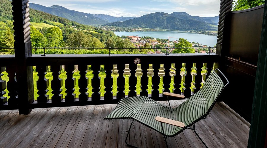 Traumblick auf den Tegernsee von allen Gästezimmern  