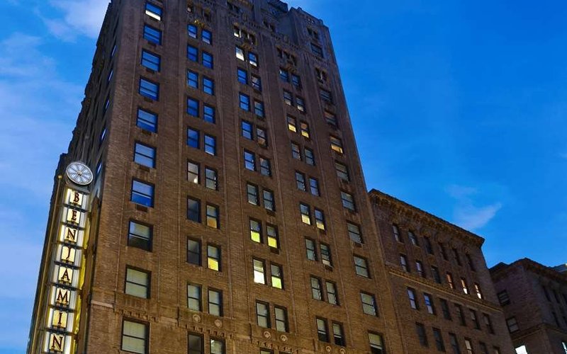 The Benjamin Exterior at Night