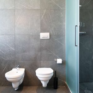 Guest room bath