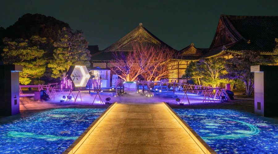 Ninomaru Palace Courtyard Banquet Area "Evening Cherry Blossom Garden"