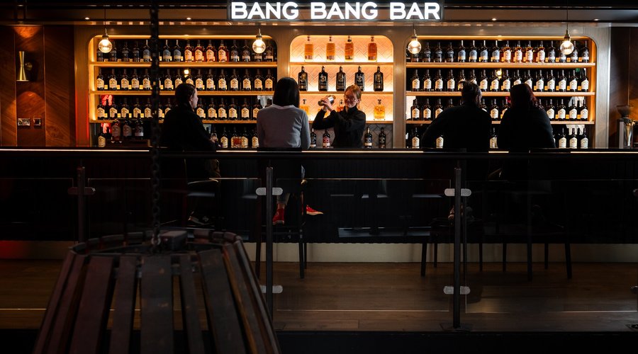 Relax & enjoy a drink at our newly refurbished Bang Bang bar.