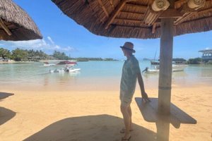 Piscina e praia