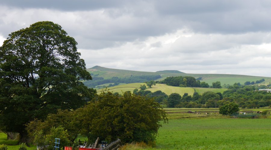 The lovely views you will have on your walk into Skipton.