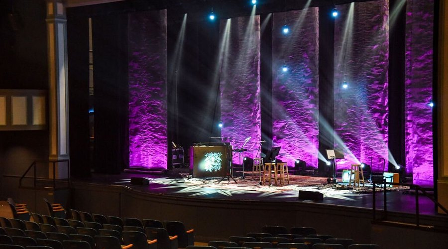 Auditorium of Harbourfront Theatre