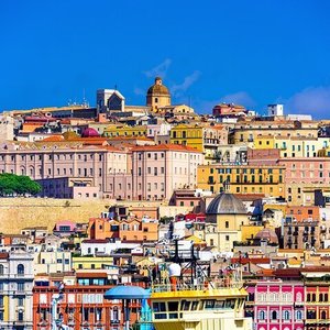 Guided Electric Bicycle Tour in Cagliari