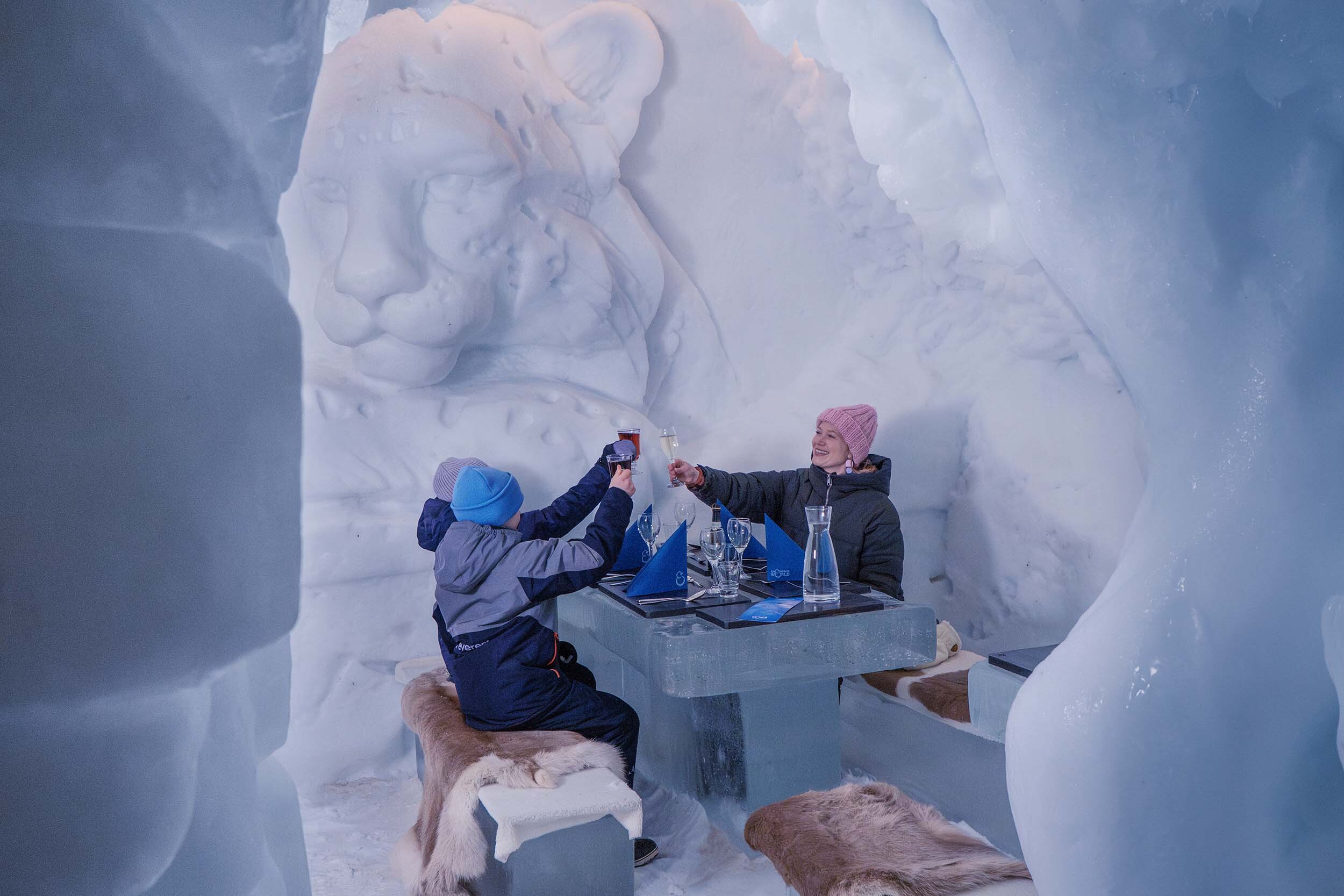 ❁⃘*.゜yu-i.k❁⃘*.゜SNOWWORLD すのチル SNOW RESTAURANT AT SNOWMAN WORLD, Rovaniemi - Menu, Prices