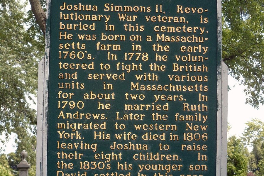 Joshua Simmons II Grave image