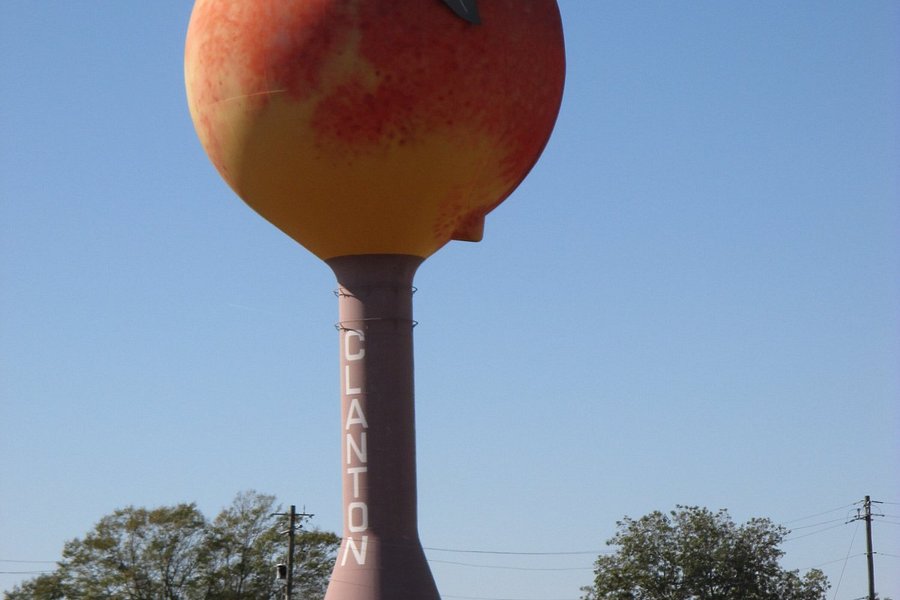 Clanton Peach Water Tower image