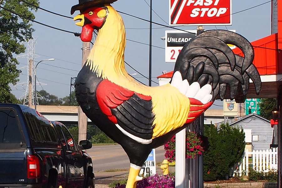 Rooster in a Top Hat image