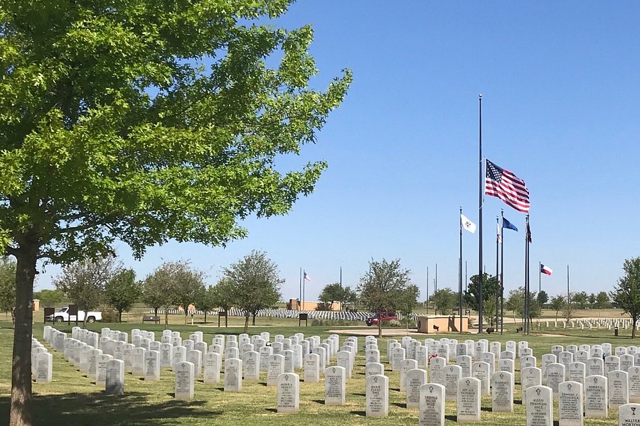 The Texas State Veterans Cemetery at Abilene image