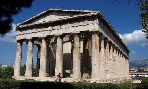 Temple of Hephaistos, the Agora, Athens, Greece
