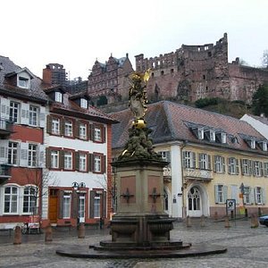 one of the lovely Heidelberg squares