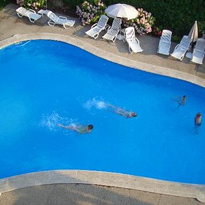 la piscine de l'hôtel ROMEO
