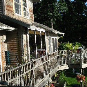 A partial view of the B&B Deck