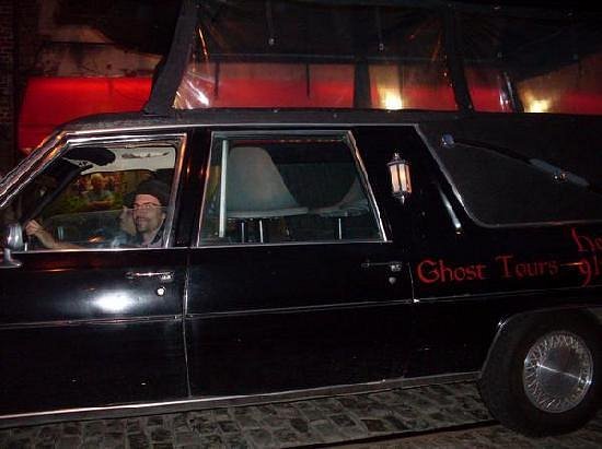 hearse ghost ride tours