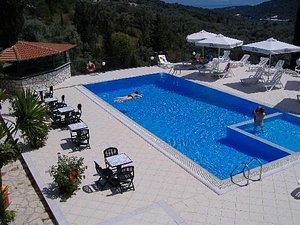Hotel Meganissi in Meganisi, image may contain: Pool, Water, Villa, Swimming Pool