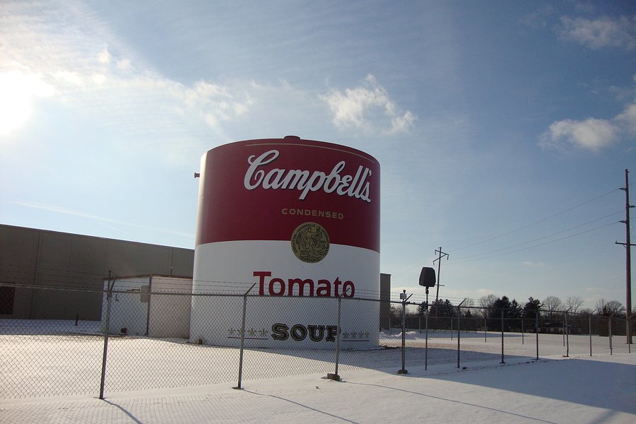 Campbell's Soup Supply Co - Giant Tomato Soup Can image