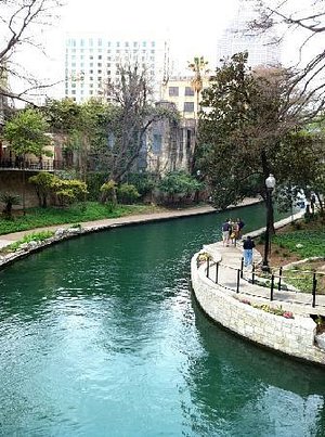 a view of the riverwalk