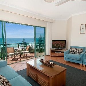 Lounge showing beautiful ocean views