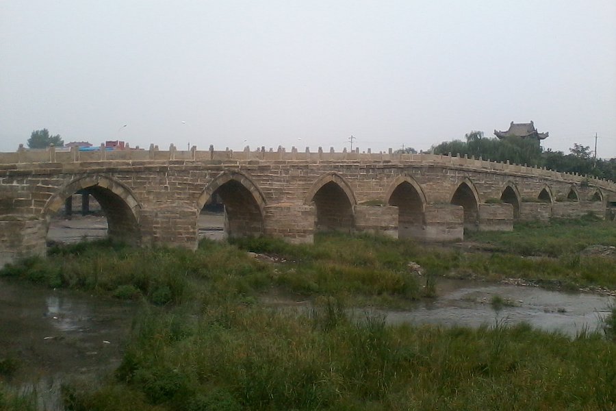 Weinan Yuxiu Bridge image