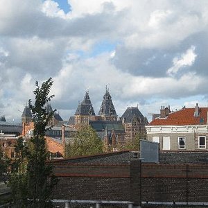 view from our window of Rijks