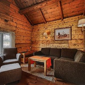 Example living room in small cabin