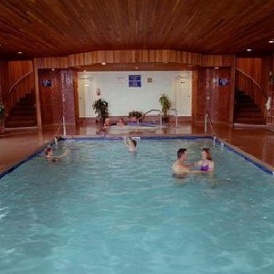 Enjoy a swim in our indoor pool!