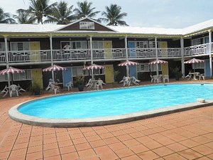La Maison Creole in Grande-Terre Island, image may contain: Resort, Hotel, Plant, Pool