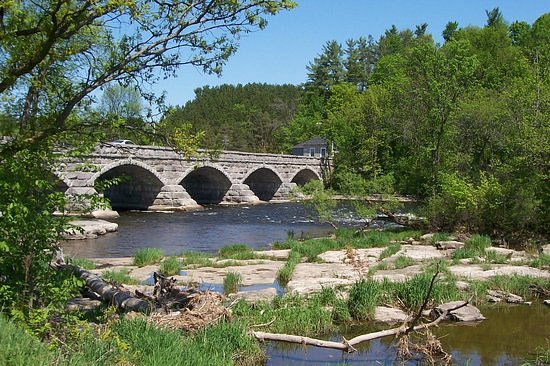 Historic Five Span Stone Bridge image