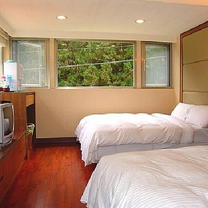 Quad Suite with mountain view