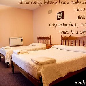 Bedroom in Lough Lannagh Cottage