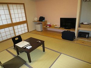 inside spacious Sakura room