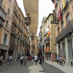 Hostal Centro sits on a charming street